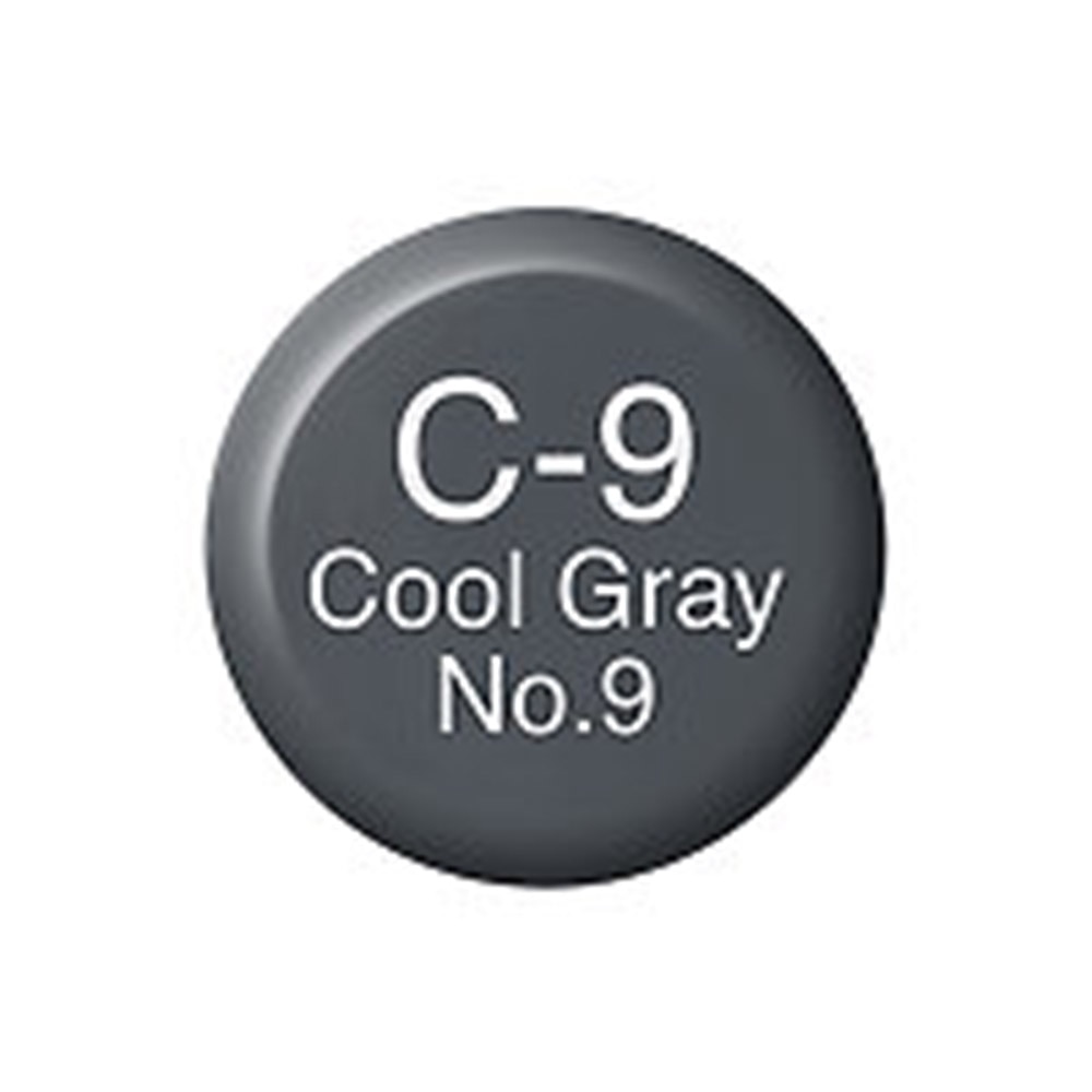 Copic, Ink Refill, 12ml, C9, Cool Gray, No. 9